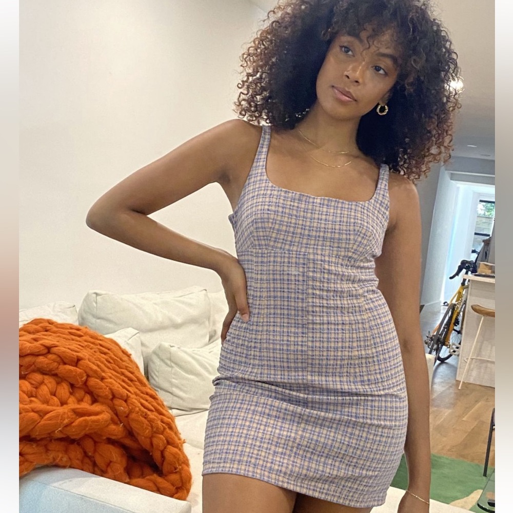 URBAN OUTFITTERS• BDG structured mini dress